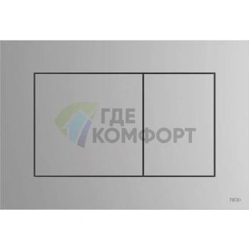 Кнопка смыва TECE Now 9 в матовом хроме