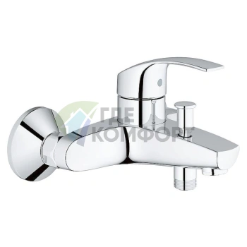 Смеситель Grohe Eurosmart New для ванны с душем, скрытый монтаж
