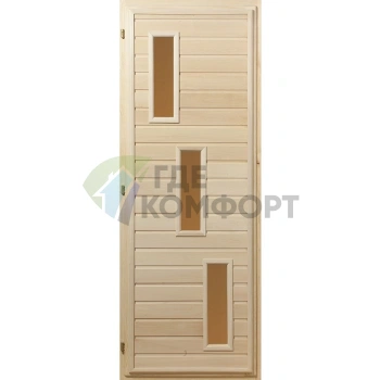 Дверь для бани и сауны Банные штучки 32054 190х70