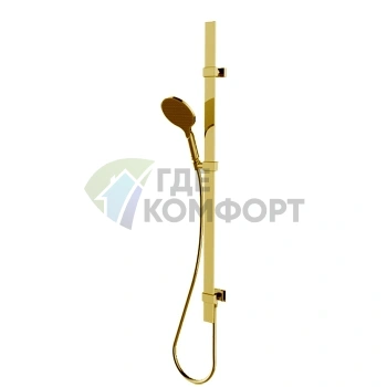 Комплект для душа BOSSINI APICE со штангой, ручным душем и подводом воды (D48086.094) - фото 1
