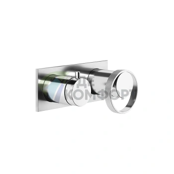 Встраиваемый смеситель Gessi Anello с двумя выходами и переключателем, хром (63379#031) - фото 1