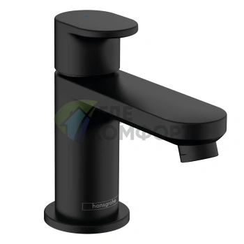 Кран для холодной воды Hansgrohe Vernis Blend 70, матовый черный, без сливного набора (71583670) - фото 1