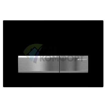 Кнопка смыва для унитаза Geberit Sigma 50 115.788.DW.5 (черный) - фото 1