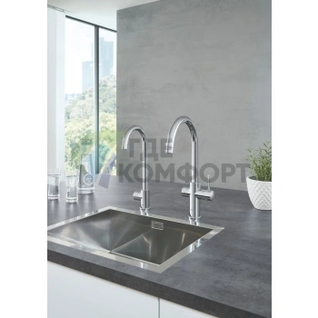 Смеситель Grohe Red II Mono для кухни со встроенным водонагревателем - фото 2