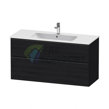 Тумбочка подвесная Duravit D-Neo 1210x462x625 мм, 1 ящик, Black Oak (DE436401616) - фото 1