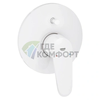 Смеситель Grohe Eurodisc Cosmopolitan для ванны и душа с термостатом - фото 2