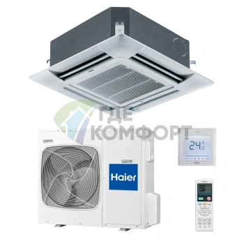 Кондиционер кассетный Haier AB36ES1ERA(S)/1U36SS1EAB/PB-950JB on/off - фото 1