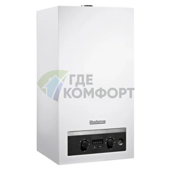 Газовый настенный двухкуонтурный котел Buderus Logamax U044-24K (24 кВт) - фото 1