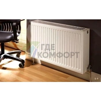 Радиатор стальной панельный Stelrad Compact 21 06 04 с боковым подключением - фото 4