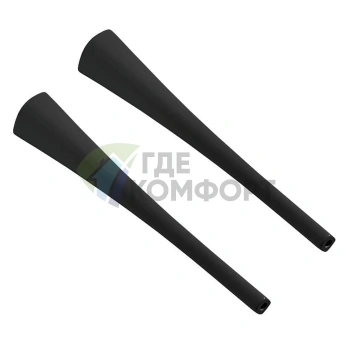 Керамические ножки для раковины Artceram Civitas (2 шт., черный) (CIC002 03 00) - фото 1