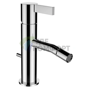 Смеситель для биде Laufen Kartell с донным клапаном, нержавеющая сталь PVD (3.4133.1.090.101.1) - фото 1