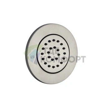 Встраиваемая поворотная боковая форсунка Gessi Body Jets в отделке Finox Brushed Nickel (32982#149) - фото 1