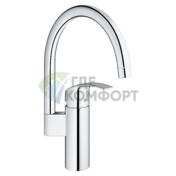 Смеситель Grohe Eurosmart 33202002 для кухни с выдвижной лейкой