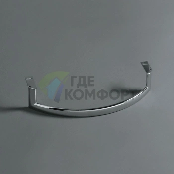 Фронтальный хромированный полотенцедержатель Simas Lft Spazio 415x8.5см для LFT 24