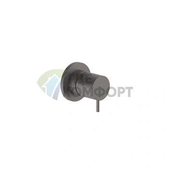 Смеситель для душа Fantini Fontane Bianche встраиваемый, цвет Matt Gun Metal PVD (47 P5 P063B) - фото 1