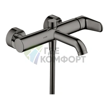 Смеситель для ванны AX Citterio M полированный черный хром (34420330) - фото 1