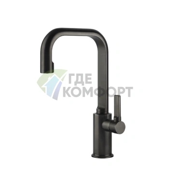 Высокий смеситель для раковины Gessi Inciso без донного клапана в комплекте с подключительными шлангами, хром (58006#031) - фото 1