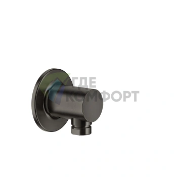 Смеситель Gessi Inciso с выводом воды 1/2, цвет Nero XL (58169#299) - фото 1