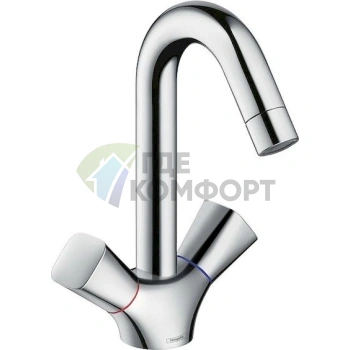 Смеситель Hansgrohe Logis 71221000 для раковины: немецкое качество и стиль в каждой детали - фото 1