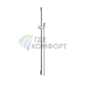 Душевая штанга HG Unica C 90 см со шлангом в хроме (27610000) - фото 1