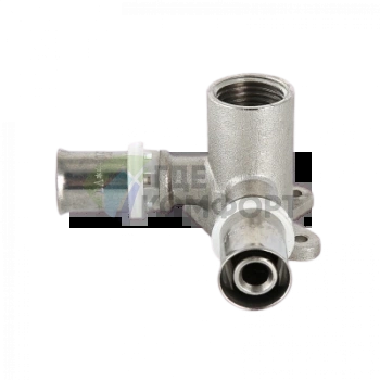 Водорозетка пресс проходная 16х1/2 ВР Valtec - фото 2