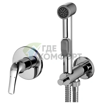 Встраиваемый смеситель Lemark Plus Advance LM1219C с гигиеническим душем