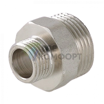 Ниппель переходной с наружной резьбой 3/8x1/4 Valtec - фото 2