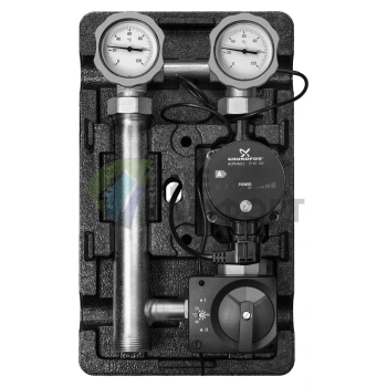 Насосная группа Meibes MK 1 электронный термостат 20-80С с насосом Grundfos UPS 25-60 ME 45 890.5 RU