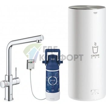 Смеситель для кухни Grohe Red II Duo с функцией нагрева воды - фото 1
