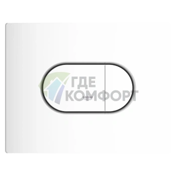 Кнопка смыва Grohe Arena Cosmopolitan 38858SH0 белая - фото 2