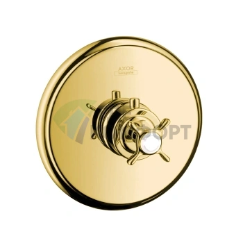 Термостат AX Montreux Ecostat E встраиваемый СМ полированное золото (16810990) - фото 1