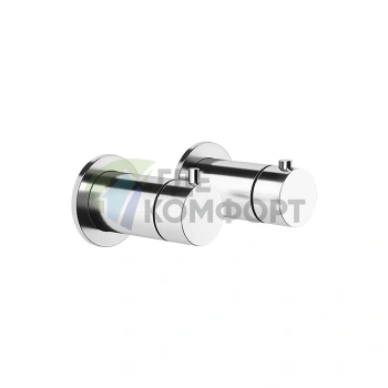 Термостат для душа Gessi Ingranaggio встраиваемый монокомандный, хром (63331#031) - фото 1