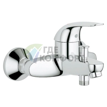 Смеситель для ванны с душем Grohe Euroeco 32743000 с термостатом