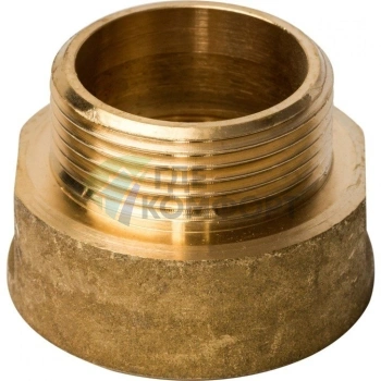 Переходник STOUT ВН 1 1/2 x 1 1/4 внутренняя/наружная резьба латунный - фото 3