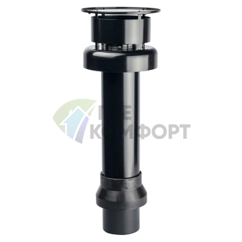 Адаптер Stout DN80/100 вертикальный утепленный-584 мм-финальный участок SCA-0080-800001 - фото 1