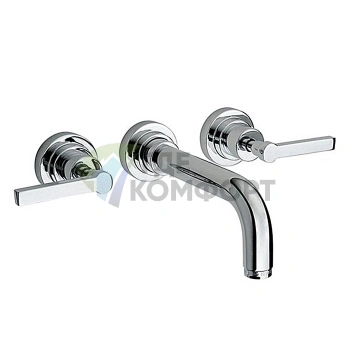 Смеситель для раковины Nicolazzi Mac Kinley 05 на 3 отверстия, хром (2207CR29) - фото 1
