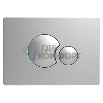 Кнопка смыва Sanit S706 16.706.93 матовый хром - фото 1