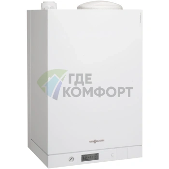 Газовый конденсационный настенный котел с встроенным бойлером Viessmann Vitodens 111-W B1LD031 (5-1-35 кВт) 46 л