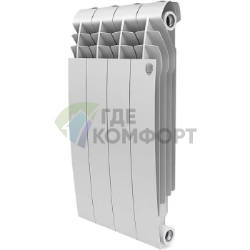 Радиатор биметаллический Royal Thermo BiLiner 500 4 секции - фото 1