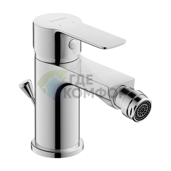 Смеситель для биде Duravit A.1 на 1 отверстие, хром (A12400001010) - фото 1