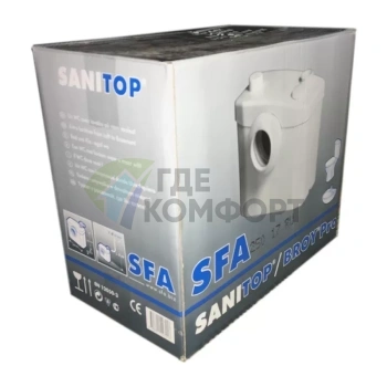 Канализационный насос с измельчителем SFA Sanitop - фото 4