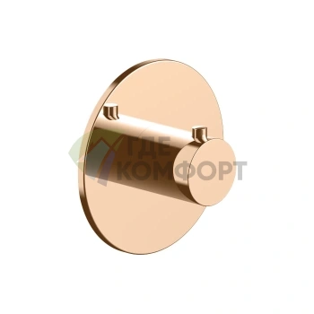 Термостатический встраиваемый смеситель для душа FANTINI Nostromo Matt Copper PVD (87 P9 G500B) - фото 1