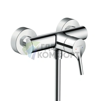 Смеситель для душа Hansgrohe Talis S однорычажный настенный хром (72600000) - фото 1