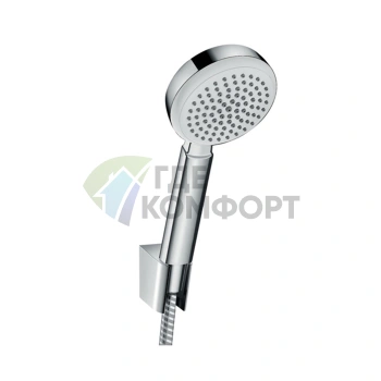 Душевой набор HG Crometta 100 Mono с ручным душем, держателем и шлангом 1,25 м (хром) (26664400) - фото 1