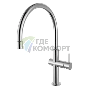 Смеситель для кухни Zorg Inox Aria — долговечность и стиль из нержавеющей стали - фото 1