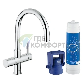 Смеситель Grohe Blue для кухни с системой фильтрации воды - фото 1