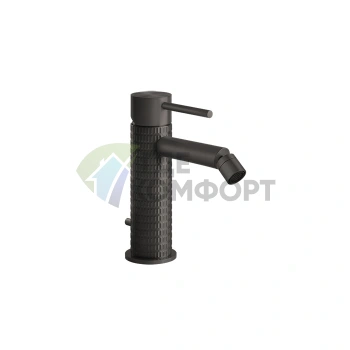 Смеситель для биде GESSI 316 Brushed Black Metal с донным клапаном (54207#707) - фото 1