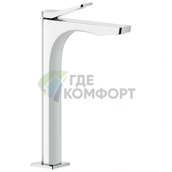 GESSI Rilievo Однорычажный смеситель для раковины без донного клапана, хром (59004#031) - фото 1