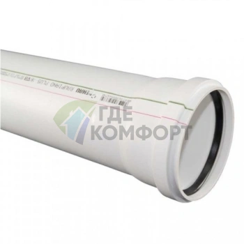 Труба канализационная Raupiano Plus 110/250 мм REHAU (РЕХАУ - 11202641003) - фото 2
