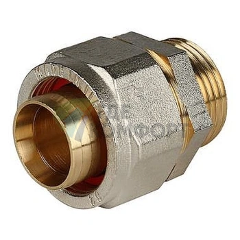 Переходник для металлопластиковых труб STOUT с наружной резьбой НР 1 x 32 резьбозажимной - фото 3